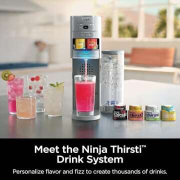 Ninja Thirsti Drink System - Create Unique Sparkling & Still Drinks