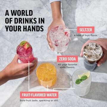 Ninja Thirsti Drink System for Custom Sparkling Drinks