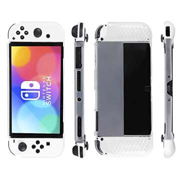 Findway Switch OLED Case: Crystal Clear TPU Protection