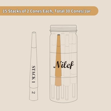 Nilef Flavored Pre Rolled Cones - Fresh Lemon Flavor