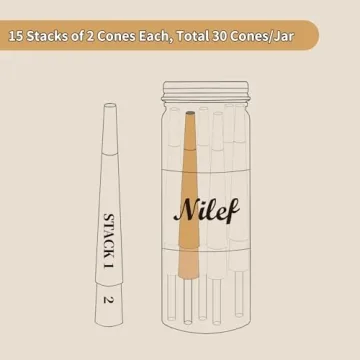 Nilef Flavored Pre Rolled Cones - Fresh Lemon Flavor