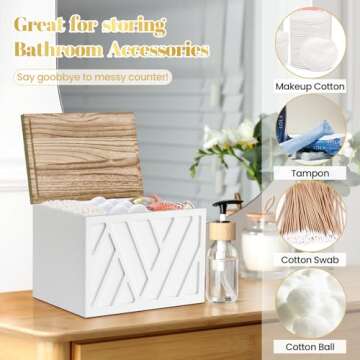 Stylish Tampon Holder for Bathroom Decor and Organization