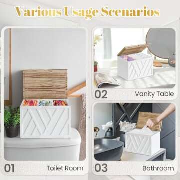 Stylish Tampon Holder for Bathroom Decor and Organization