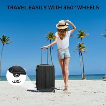 Wine Bottle Suitcase | Holds 10 Standard 750 ML Size Bottles | Universal Airplane Luggage Case, TSA Approved Wheeled Bag For Professionals and Consumers, Gift For Wine Lovers & Connoisseurs (24 IN)