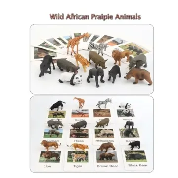 Montessori Animal Match Game for Kids Educational Play