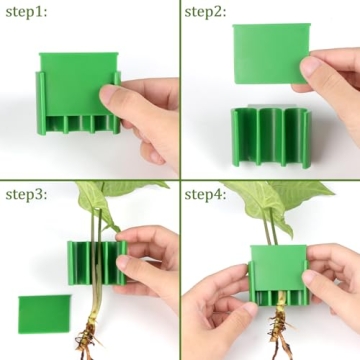 Roetelo 2Pcs Upgraded Aquarium Plant Holder for Tanks