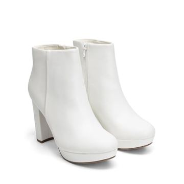 Stylish DREAM PAIRS Women's High Heel Ankle Boots