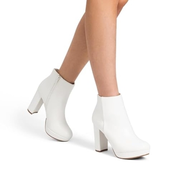 Stylish DREAM PAIRS Women's High Heel Ankle Boots