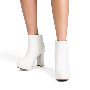 Stylish DREAM PAIRS Women's High Heel Ankle Boots