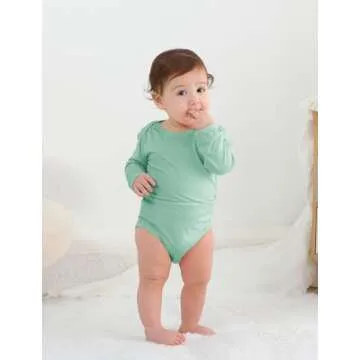 Jimonda Baby Rompers | Soft Long-Sleeve Bodysuit for Infants