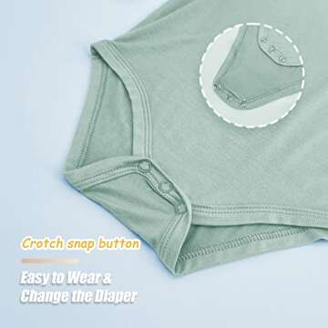 Jimonda Baby Rompers | Soft Long-Sleeve Bodysuit for Infants