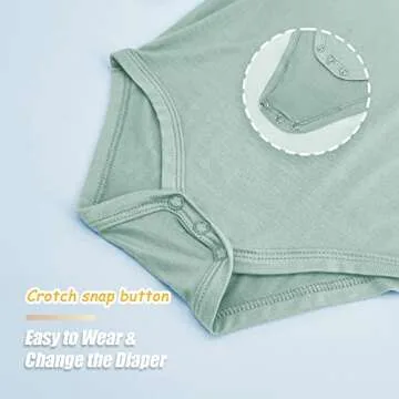 Jimonda Baby Rompers | Soft Long-Sleeve Bodysuit for Infants