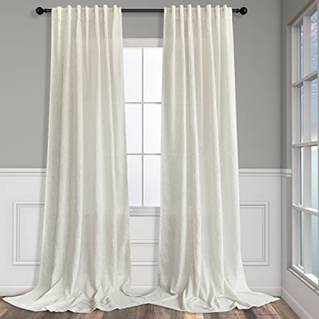 Elegant Natural Linen Curtains for Home Decor