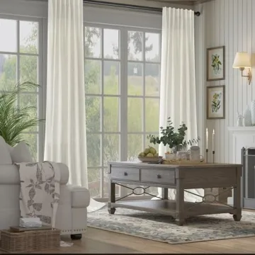 Elegant Natural Linen Curtains for Home Decor