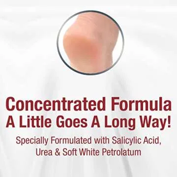 Kerasal Intensive Foot Repair Skin Healing Ointment for Cracked Heels and Dry Feet 1 oz , 2 Count, (Pack of 2)