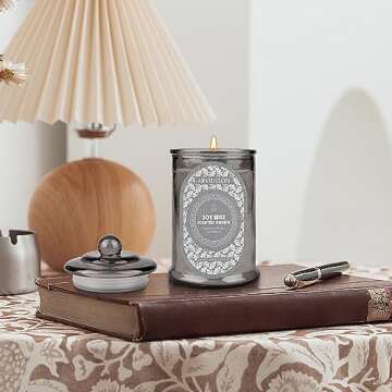 Lavender Cedar Sandalwood Scented Candle for Gifting