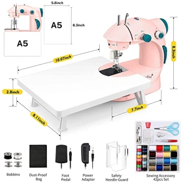Magicfly Mini Sewing Machine - Beginner-Friendly & Portable