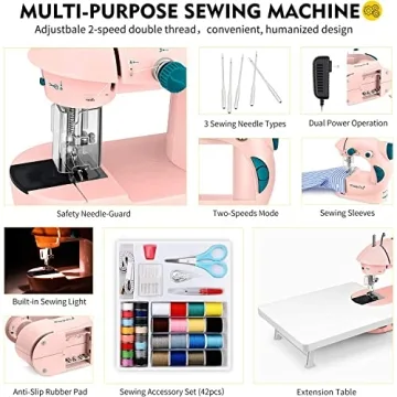 Magicfly Mini Sewing Machine - Beginner-Friendly & Portable