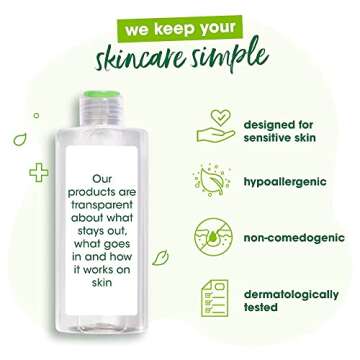 Simple Kind to Skin Cleansing Water, Micellar, 6.7 Ounce (Pack of 6)