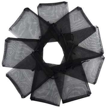 Bskifnn 100pcs Halloween Organza Bags for Gifts and Favors