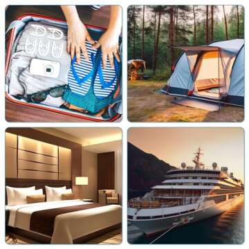 30 Pcs Portable Foldable Travel Hangers for Easy Packing