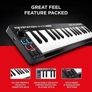 M-Audio Keystation Mini 32 MK3 MIDI Keyboard Controller