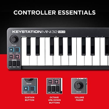 M-Audio Keystation Mini 32 MK3 MIDI Keyboard Controller