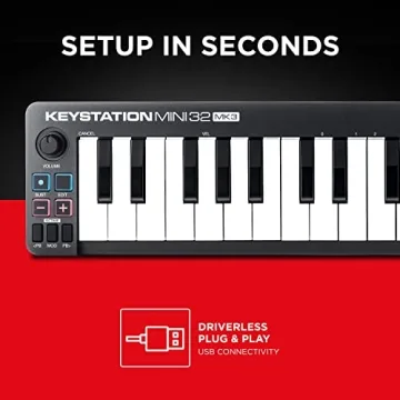 M-Audio Keystation Mini 32 MK3 MIDI Keyboard Controller