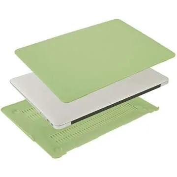 Stylish MOSISO Avocado Green MacBook Air Case 2010-2017