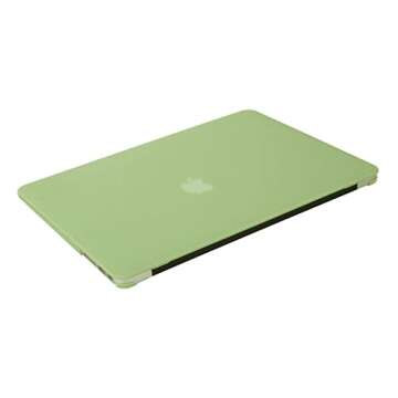 MOSISO Compatible with MacBook Air 13 inch Case Old Version 2010-2017 Release (Models: A1466 & A1369), Plastic Hard Shell Case & Keyboard Cover Skin, Avocado Green