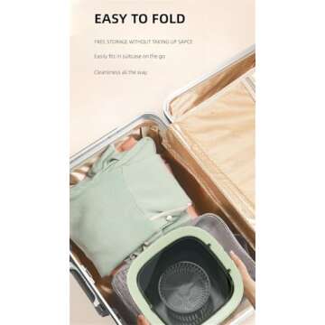 Portable Mini Washing Machine 15L Capacity For Small Loads