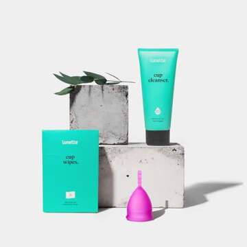 Lunette Cup Wash for Silicone Period Cups, Vegan & Natural
