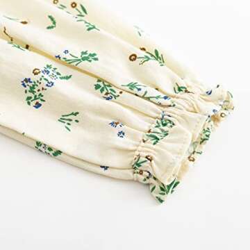 Curipeer Baby Girls Floral Dress for Spring and Autumn