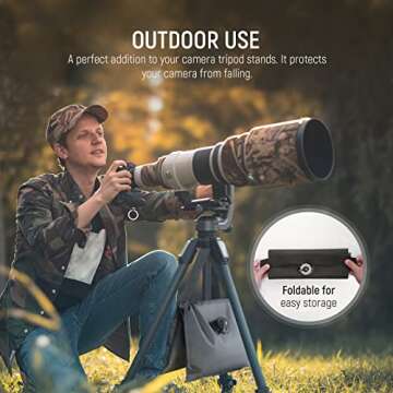 NEEWER Saddle Water Weight Bag, Heavy Duty Portable Counterbalance Sand Bag for Tripod, Light Stand, Background Support, Outdoor Studio Photography, Pool Ladder, Maximum Load 11lb/5kg, 4 Packs (Black)