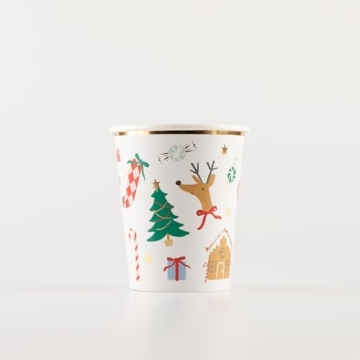 Stylish Meri Meri Christmas Party Cups for Festive Fun