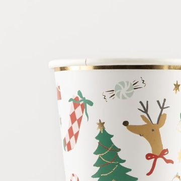 Stylish Meri Meri Christmas Party Cups for Festive Fun