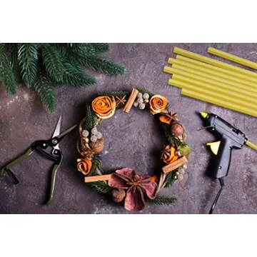 FIXSY Hot Glue Gun Sticks Woodworking, Multi Temp, Full Size 10" Long x .44" Diameter 7/16 11mm, 5LB Box Glue Stick, Approx. 90 Sticks- Compatible with Most Glue Guns