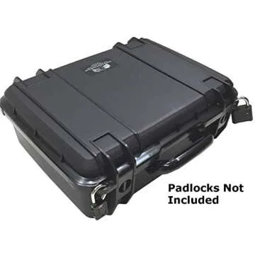 Case Club Gaming Station to fit Playstation 4. Portable Gaming Station with Built-in Monitor & Storage for PS4 Controllers & Games