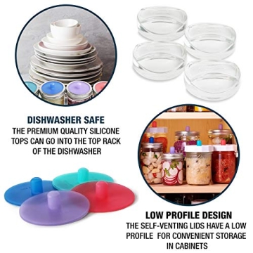 Masontops Fermentation Accessory Set for Easy Pickling