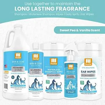 Nootie Waterless Shampoo Wipes for Dogs & Cats - Fresh and Easy Grooming