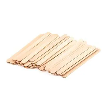 WXJ13 50 Pack 30ml Plastic Reusable Graduated Cups Transparent Scale Cups with 50 Pack Wooden Stirring Sticks for Mixing Paint, Stain, Epoxy, Resin