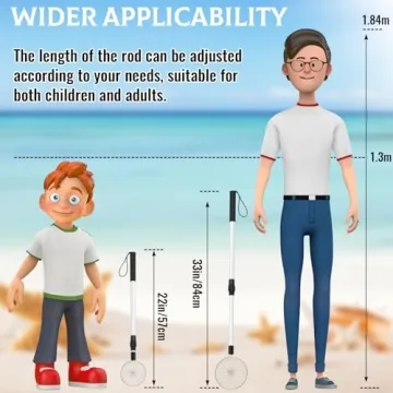 Roshtia 28in Beach Sand Sifter - Adjustable & Durable