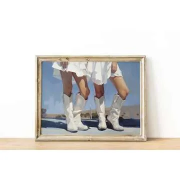 TwoDays Coastal Cowgirl Room Decor for Teen Girls' Spaces