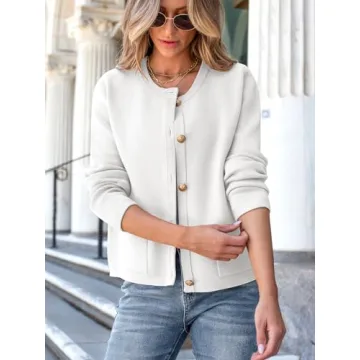 Trendy ANRABESS Women's Cardigan for Stylish Fall Wear