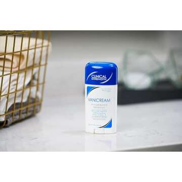 2 Value Pack Vanicream Anti-Perspirant Deodorant Clinical Strength Sensitive Skin 2.25 Ounces