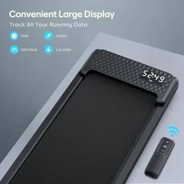 WELLFIT Walking Pad Treadmill with 10% Incline for Home