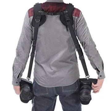ztowoto Double Camera Strap for SLR - Comfortable & Adjustable