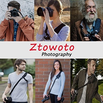 ztowoto Double Camera Strap for SLR - Comfortable & Adjustable