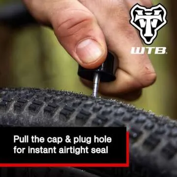 WTB Rocket Tire Plug Kit | Easy Repair for Mountain, Gravel, Road Tubeless Tires | Rocket Anchor Tips Keep Plug in Place for Durable Tubeless Repair | Reusable