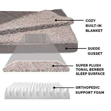 Furhaven Orthopedic Dog Bed - Luxury Comfort for Pets